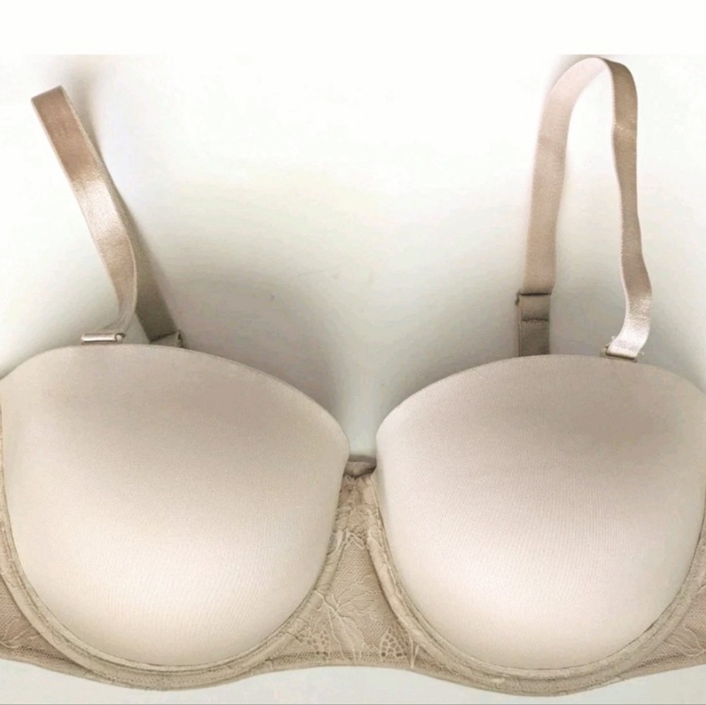 Torrid Bombshell 46DDD Bra Underwire Padded Push-Up Convertible To Strapless
